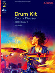 ABRSM Drumkit Exam Pieces from 2024 Grade 2